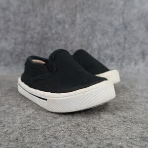 Garanimals Shoes Baby 2 Sneakers Slip On Canvas Casual Black Timmy Infant Boy